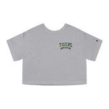 Champion Women's Heritage Cropped T-Shirt - Tigers Cheer (Pocket)