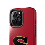 iPhone/Samsung Tough Cases (Red) - S