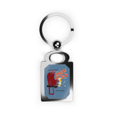 Rectangle Keyring - 2nd Annual Brew @ the Zoo