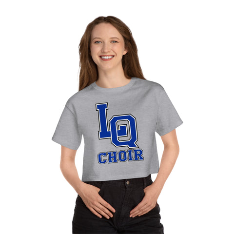 Champion Women's Heritage Cropped T-Shirt - LQ Choir