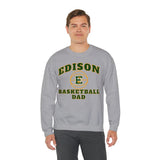 Gildan Unisex Heavy Blend™ Crewneck Sweatshirt 18000 - Edison Basketball Dad