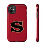 iPhone/Samsung Tough Cases (Red) - S