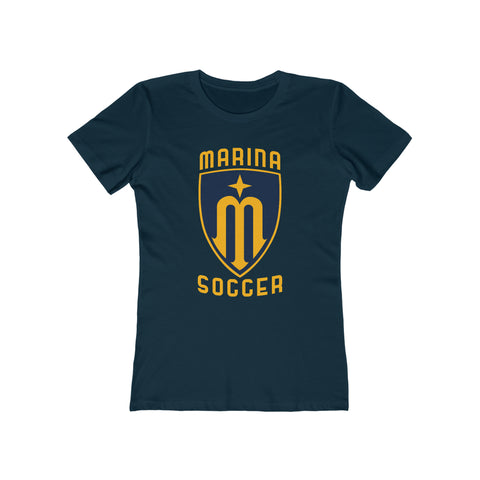 Next Level Women's Boyfriend T-Shirt 3900 - Marina Soccer