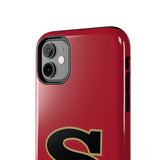 iPhone/Samsung Tough Cases (Red) - S