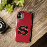 iPhone/Samsung Tough Cases (Red) - S