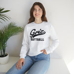 Gildan Unisex Heavy Blend™ Crewneck Sweatshirt 18000 - Griz Softball