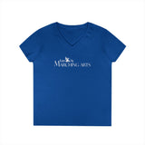 Gildan Ladies' V-Neck T-Shirt 5V00L - Marching Arts