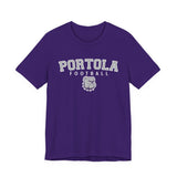 Bella+Canvas Unisex Jersey Short-Sleeve Tee 3001 - Portola Football