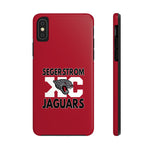 Tough iPhone Cases (Red) - Segerstrom XC Jaguars