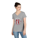 Gildan Ladies' V-Neck T-Shirt 5V00L - North High School Choirs