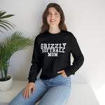 Gildan Unisex Heavy Blend™ Crewneck Sweatshirt 18000 - Grizzly Softball Mom