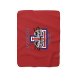 Sherpa Fleece Blanket (Red) - Tesoro Theatre Arts