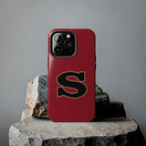 iPhone/Samsung Tough Cases (Red) - S