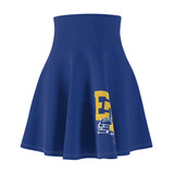 Women's Skater Skirt (Blue) - ET Soundsation