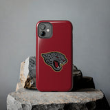 iPhone/Samsung Tough Cases (Red) - Jaguar