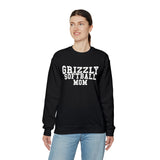 Gildan Unisex Heavy Blend™ Crewneck Sweatshirt 18000 - Grizzly Softball Mom