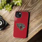 iPhone/Samsung Tough Cases (Red) - Jaguar