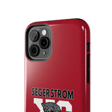 Tough iPhone Cases (Red) - Segerstrom XC Jaguars