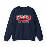 Gildan Unisex Heavy Blend™ Crewneck Sweatshirt 18000 - Tesoro Titans