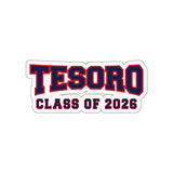 Die-Cut Stickers - Tesoro Class of 2026