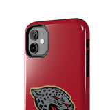 iPhone/Samsung Tough Cases (Red) - Jaguar