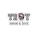 Die-Cut Stickers - Troy Swim & Dive