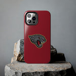 iPhone/Samsung Tough Cases (Red) - Jaguar