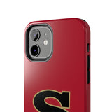 iPhone/Samsung Tough Cases (Red) - S