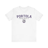 Bella+Canvas Unisex Jersey Short-Sleeve Tee 3001 - Portola Football