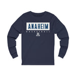 Bella+Canvas Unisex Jersey Long Sleeve Tee (3501) - Anaheim Basketball A