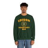 Gildan Unisex Heavy Blend™ Crewneck Sweatshirt 18000 - Edison Basketball Dad