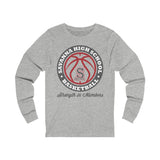 Bella+Canvas Unisex Jersey Long Sleeve Tee 3501 - Basketball Strength