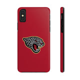 iPhone/Samsung Tough Cases (Red) - Jaguar