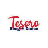 Die-Cut Transparent Stickers - Tesoro High School Song & Dance