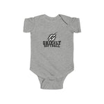 Rabbit Skins Infant Onesy 4424 - Grizzly Softball