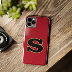 iPhone/Samsung Tough Cases (Red) - S