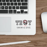 Die-Cut Stickers - Troy Swim & Dive