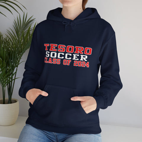 Gildan Unisex Heavy Blend™ Hooded Sweatshirt 18500 - Tesoro Soccer Class of 2024