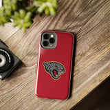 iPhone/Samsung Tough Cases (Red) - Jaguar