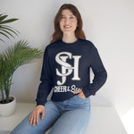 Gildan Unisex Heavy Blend™ Crewneck Sweatshirt 18000 - SJH Cheer & Song