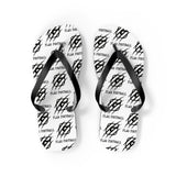 Flip Flops (White) - G Flag Football