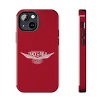 Tough iPhone Cases (Red) - Segerstrom T&F