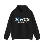 Gildan Unisex Heavy Blend™ Hooded Sweatshirt 18500 - HCS Spirit (Front)/Dolphin (Back)