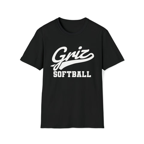 Gildan Unisex Softstyle T-Shirt 64000 - Griz Softball