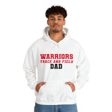 Gildan Unisex Heavy Blend™ Hooded Sweatshirt 18500 - Warriors Track and Field Dad