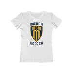 Next Level Women's Boyfriend T-Shirt 3900 - Marina Soccer Mom