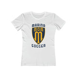 Next Level Women's Boyfriend T-Shirt 3900 - Marina Soccer Mom