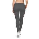 Women's Casual Leggings (Grey) - S Rebels