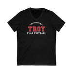 Bella+Canvas Unisex Jersey Short Sleeve V-Neck Tee 3005 - T Flag Football