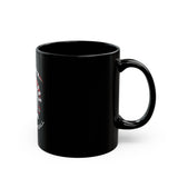 Black Ceramic Mug 11oz - T Flag Football